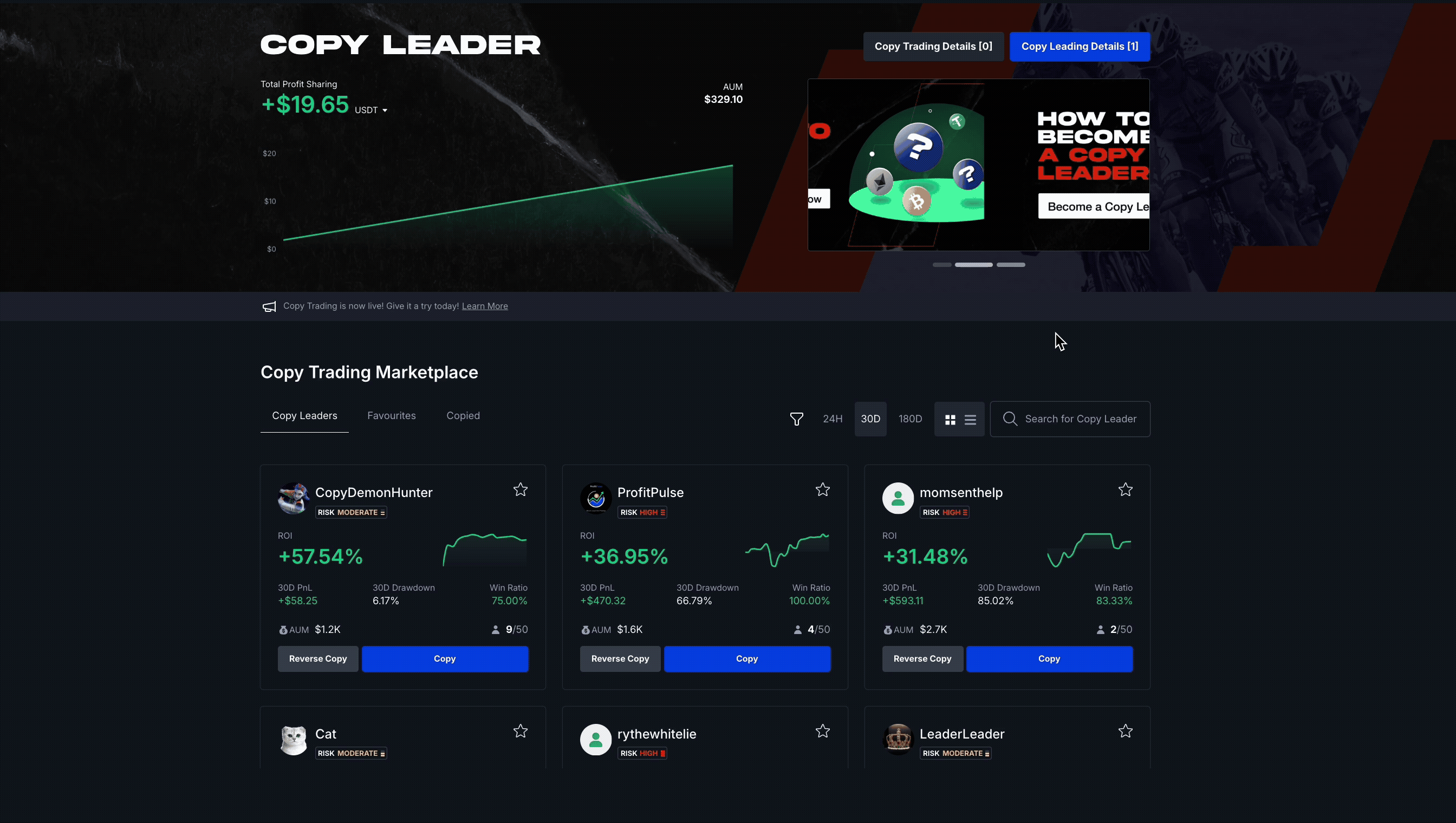 What is Profit Sharing in Copy Trading? – BitMEX